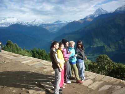 Guests at Ghorepani Poonhill trek